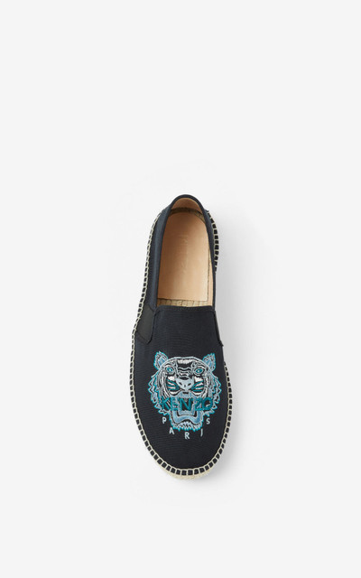 KENZO Tiger stretch canvas espadrilles outlook