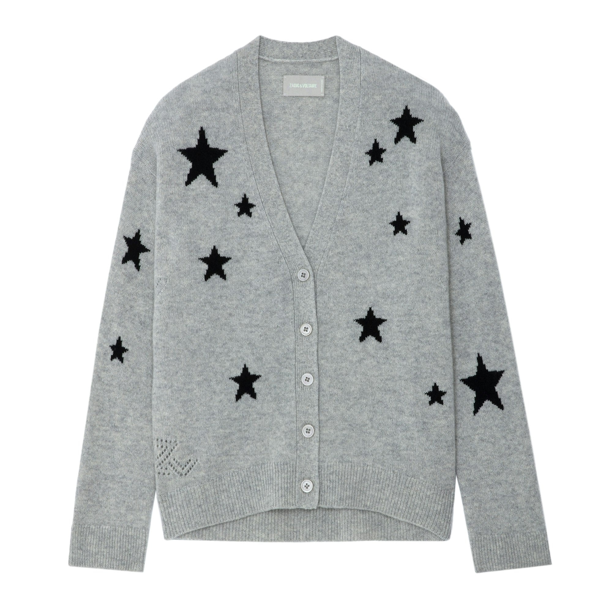 Mirka Stars Cashmere Cardigan - 2