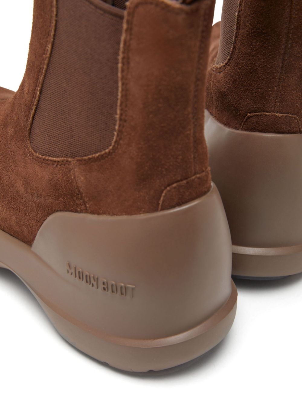 Luna logo-print boots - 2