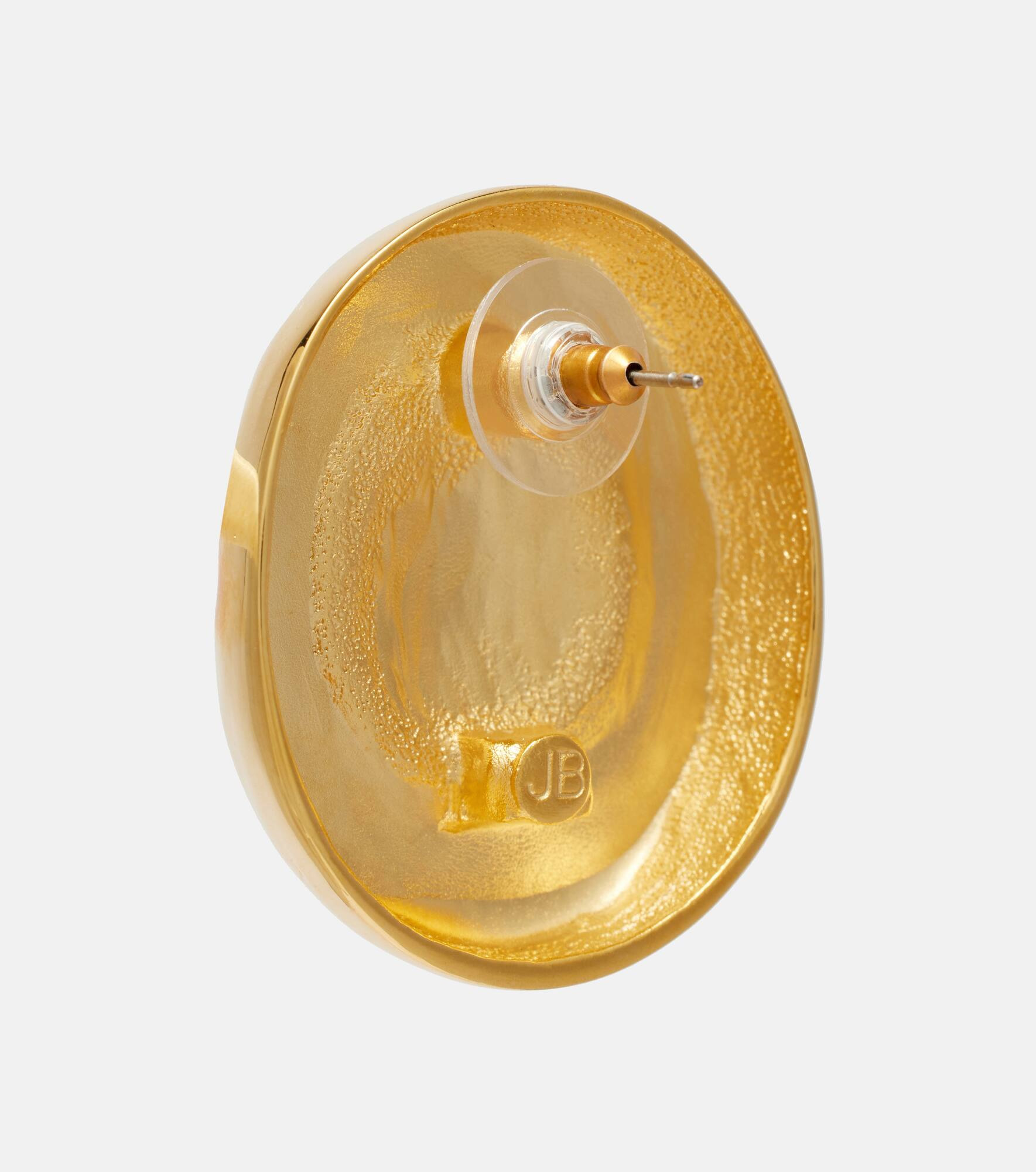 Areli gold-plated earrings - 5