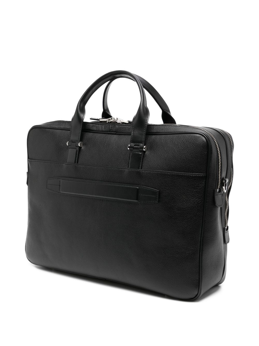 Medium Grain Leather briefcase - 2