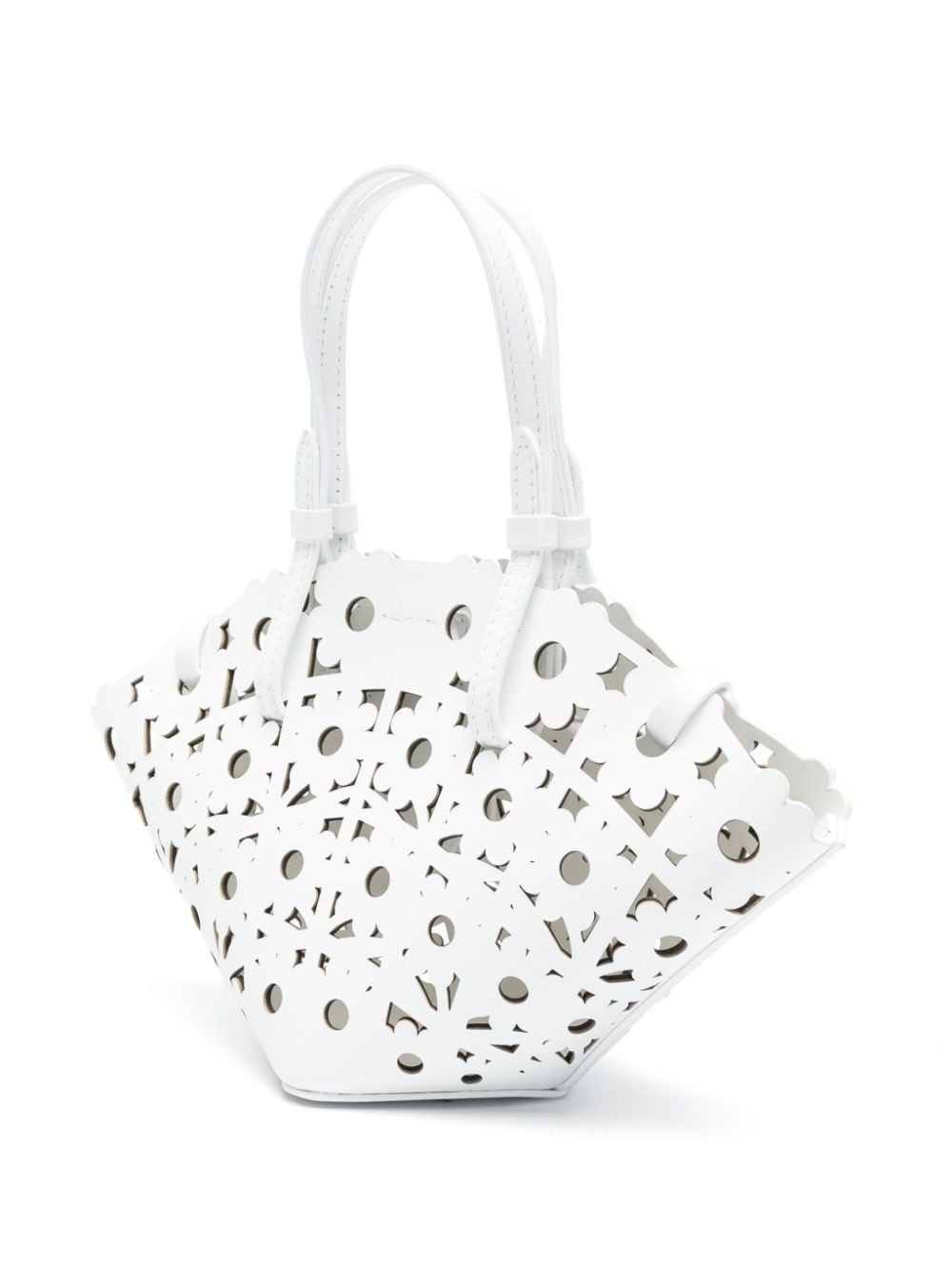 mini Daisy leather tote bag - 3