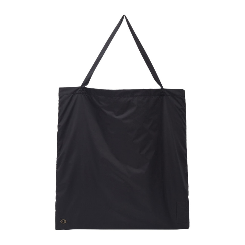 Rick Owens Rick Owens x Champion Nylon Jumbo Shopper Tote Bag 'Black' outlook