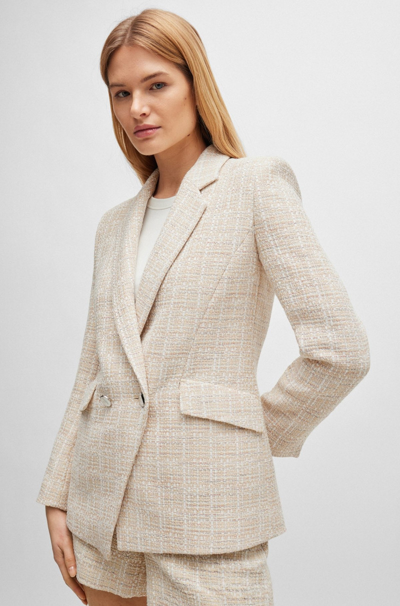 REGULAR-FIT JACKET IN TWEED 6