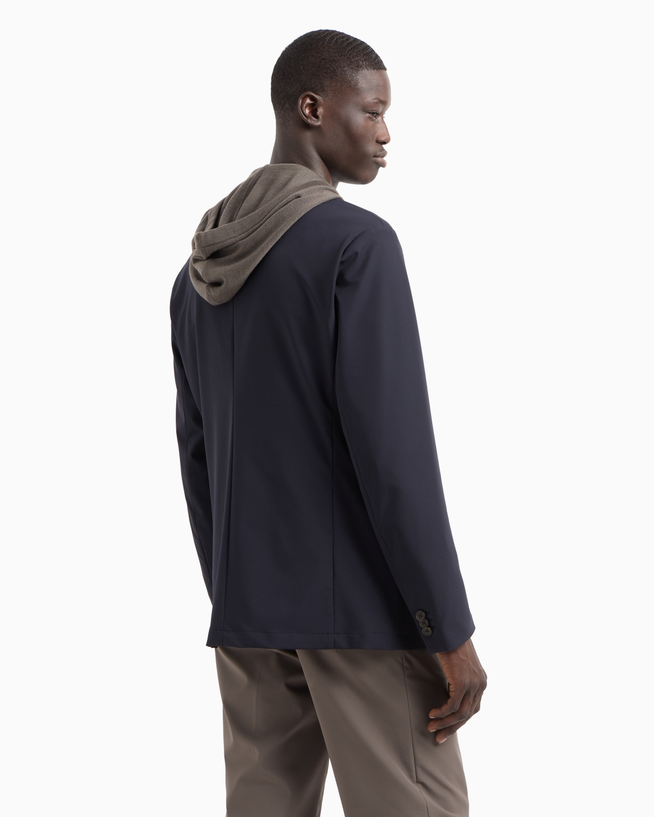 TRAVEL ESSENTIALS STRETCH-NYLON SINGLE-BREASTED BLAZER - 3