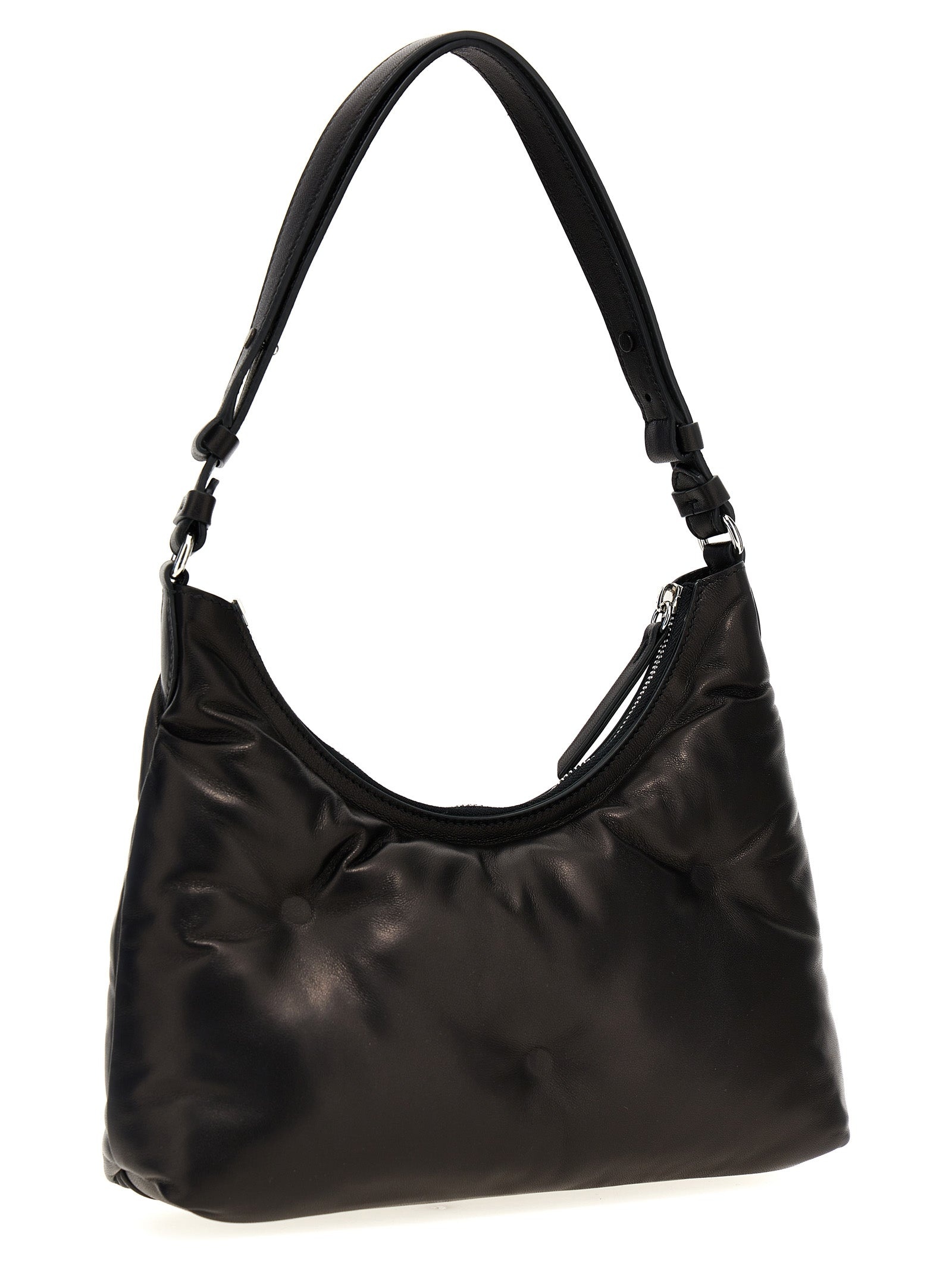 Glam Slam Hobo Small Shoulder Bags Black - 2
