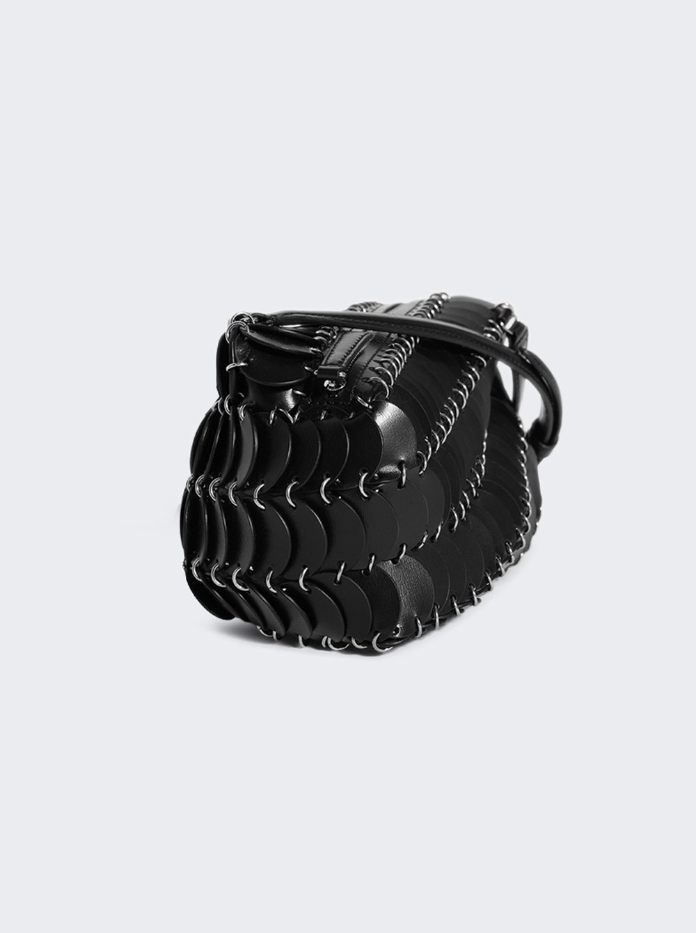 Leather Crossbody Bag Black - 4