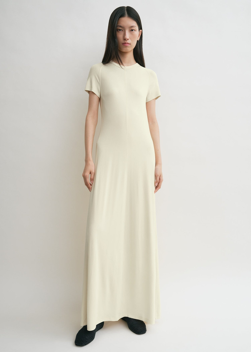 Totême Fluid jersey dress ecru outlook