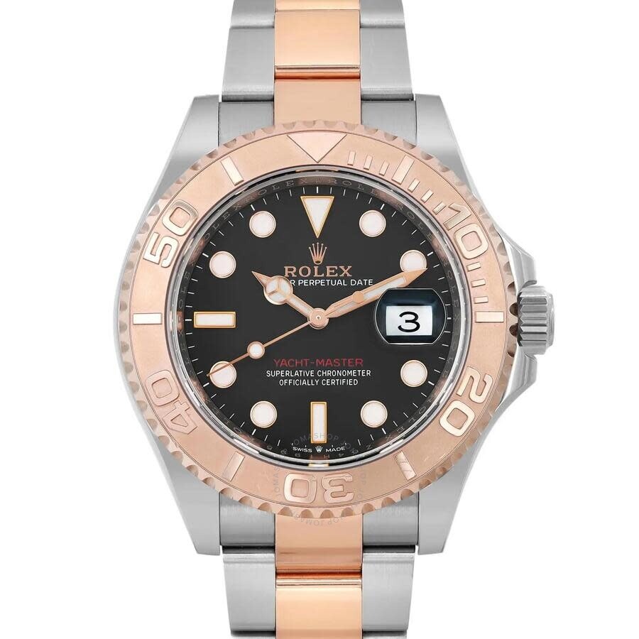 Pre-owned Rolex Yacht-Master Automatic Chronometer Black Dial Men's Watch 126621 BKSO - 2