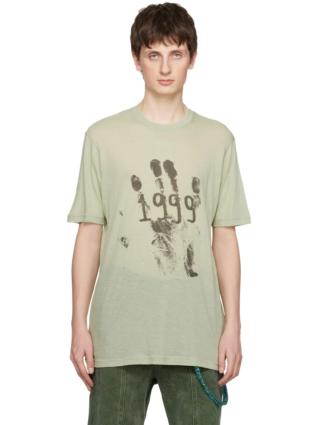 Green 1999 Hand T-Shirt - 1