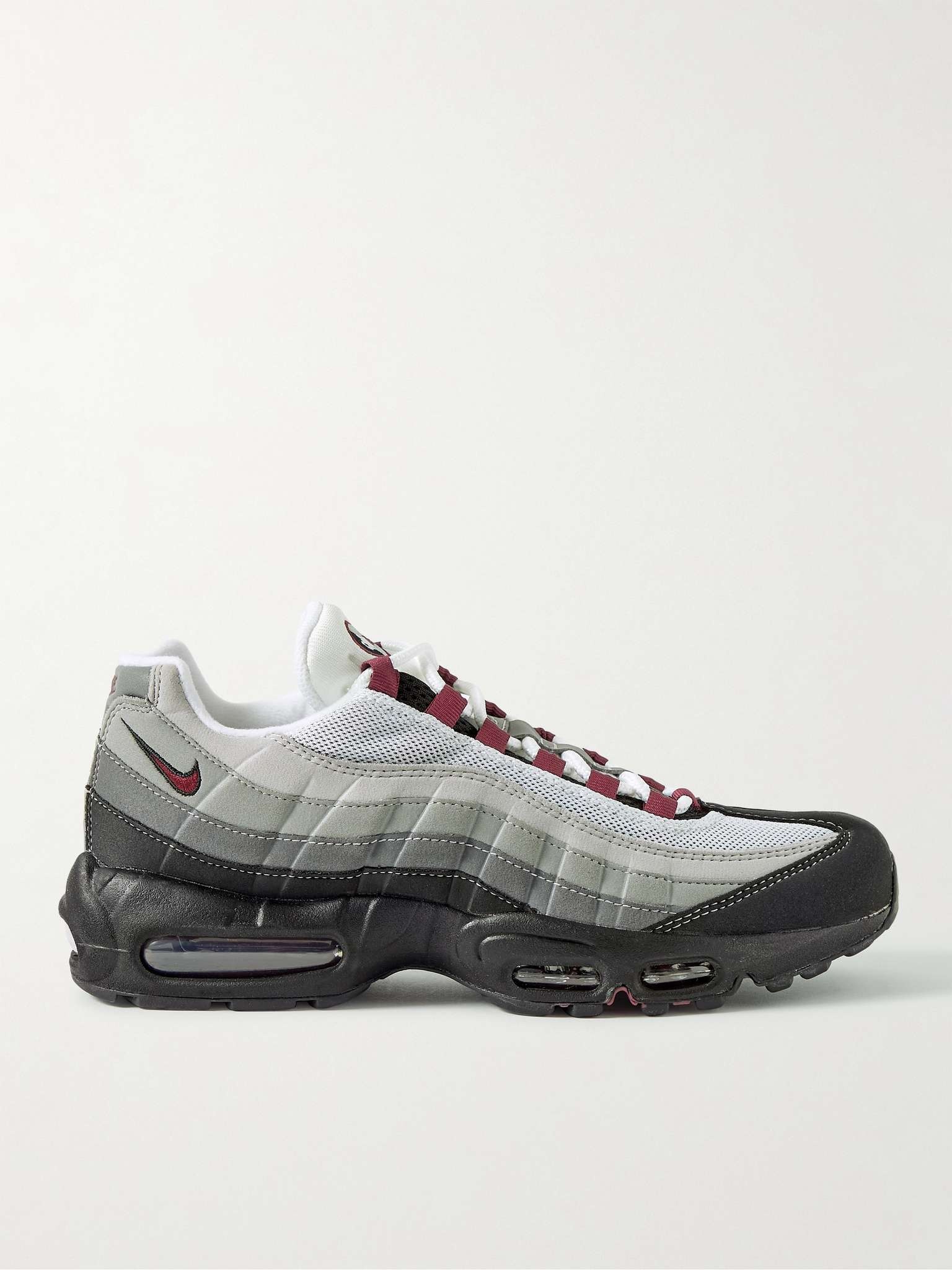 Air Max 95 Suede and Mesh Sneakers - 1