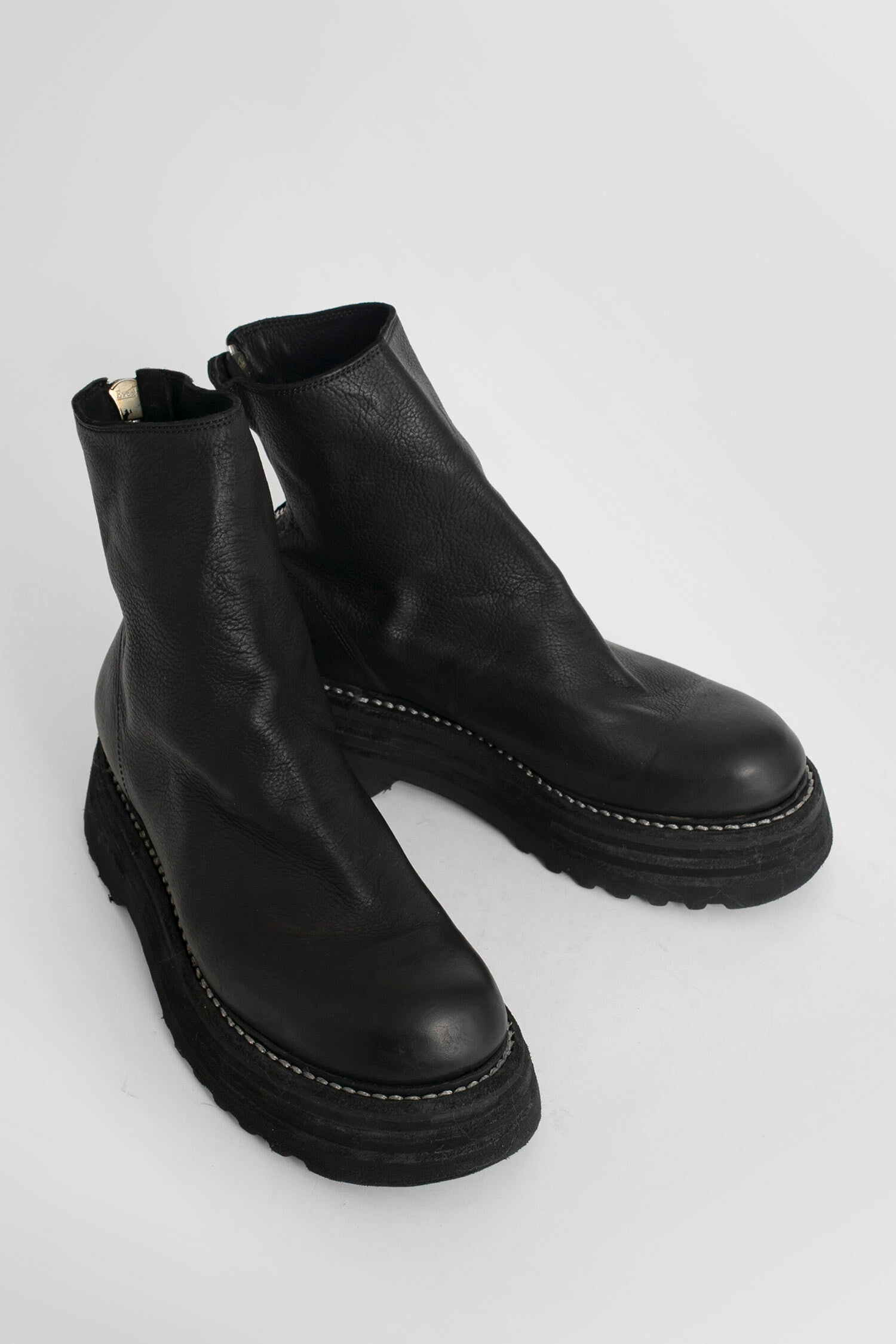 GUIDI WOMAN BLACK BOOTS - 6