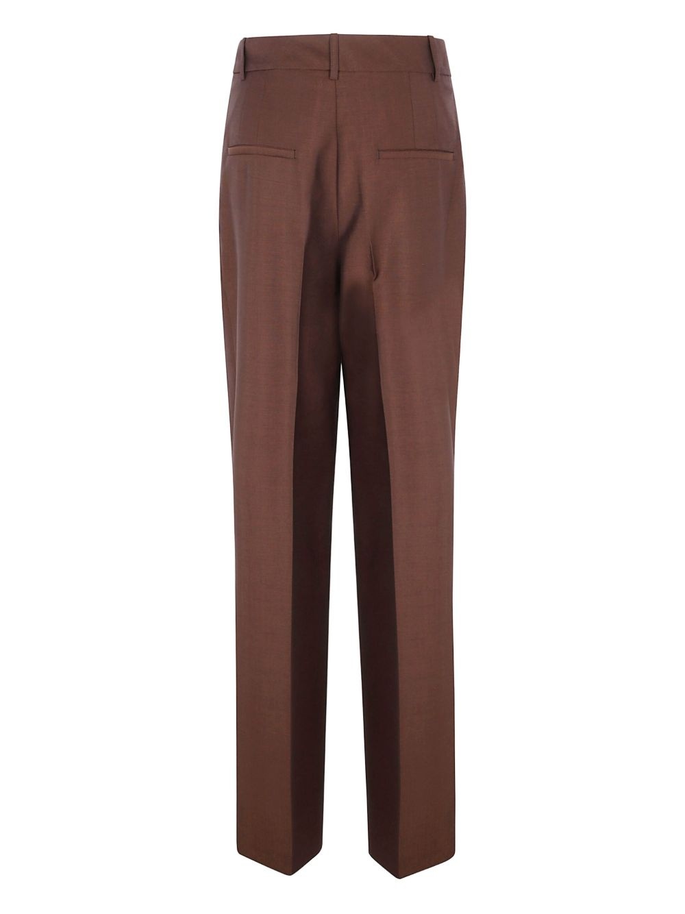 pleated-details trousers - 2