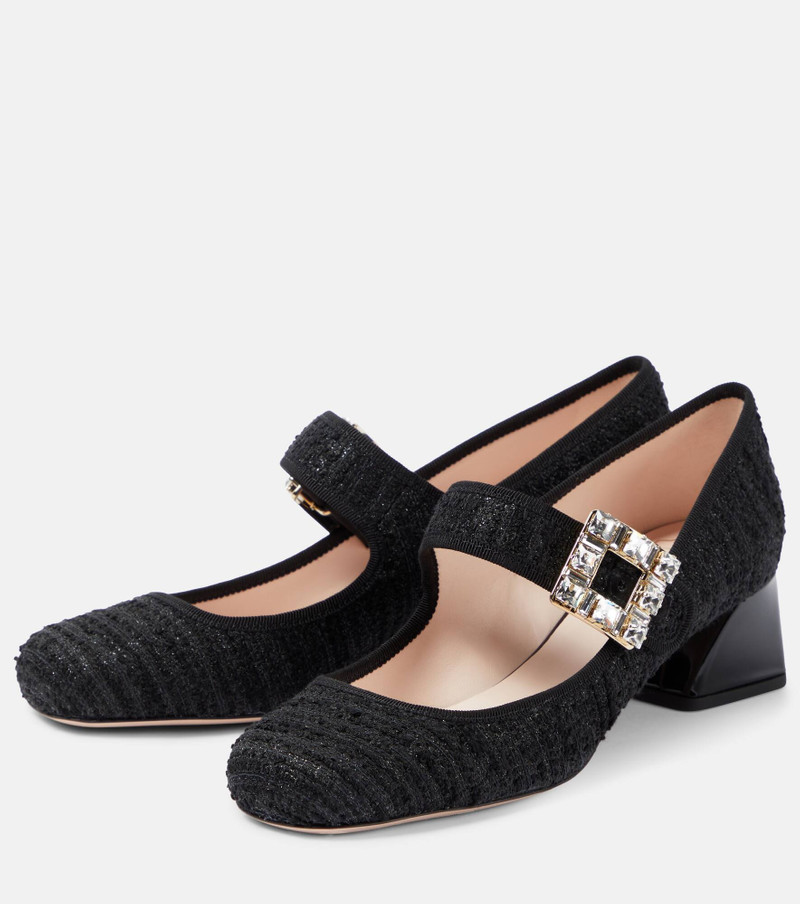 Très Vivier embellished Mary Jane pumps 5