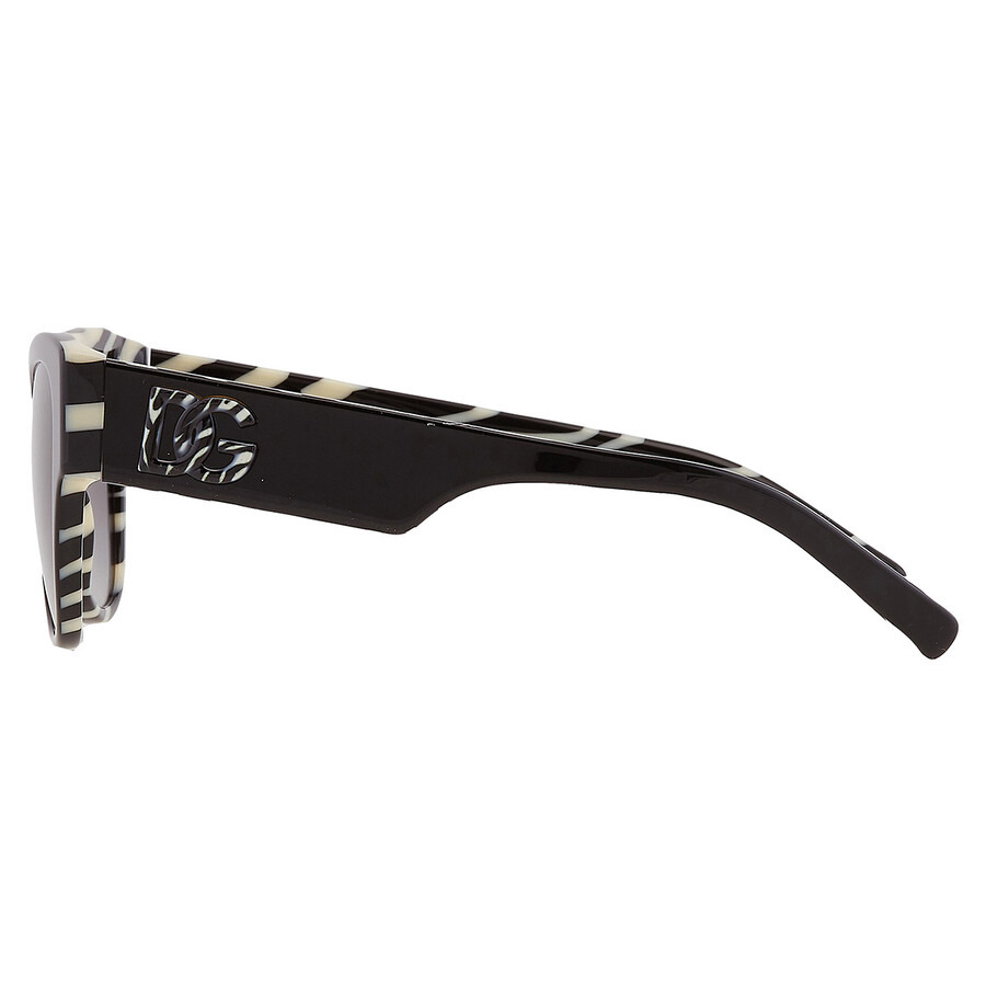 Dolce and Gabbana Grey Butterfly Ladies Sunglasses DG4449 3372/P 54 - 5