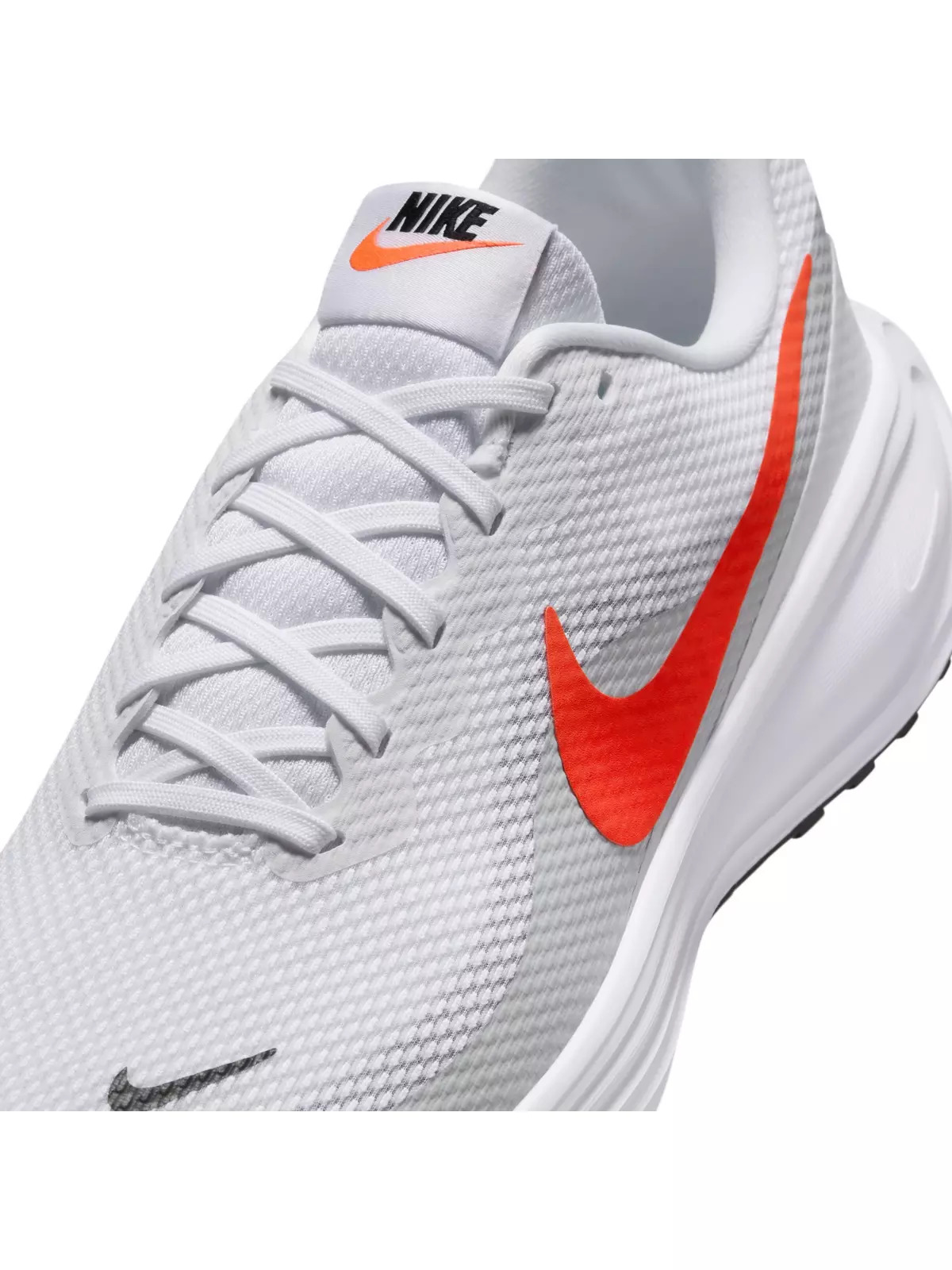 Revolution 8 "White/Pure Platinum/Black/Bright Crimson" Men's Running Shoe - 7