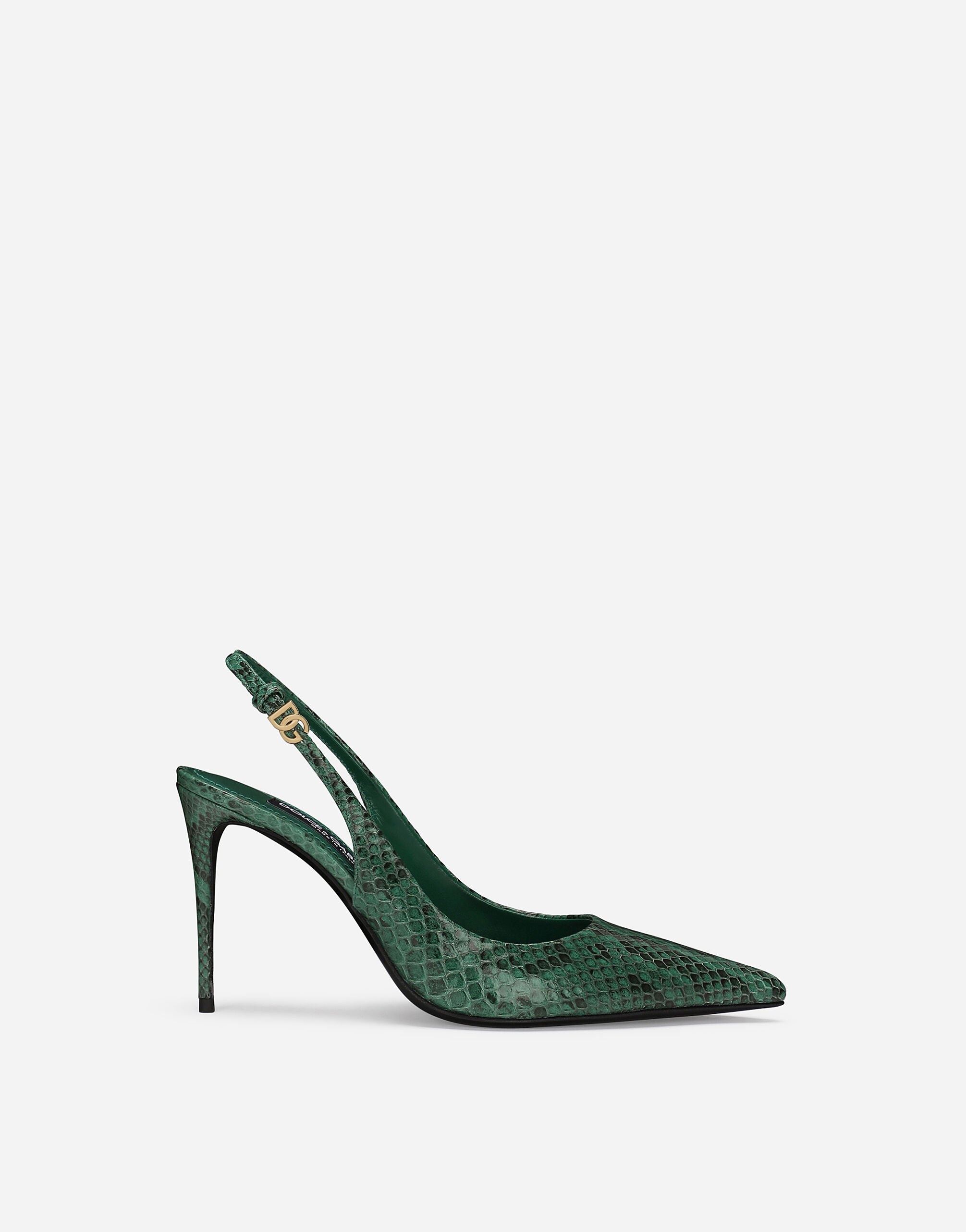 Python skin slingbacks - 1