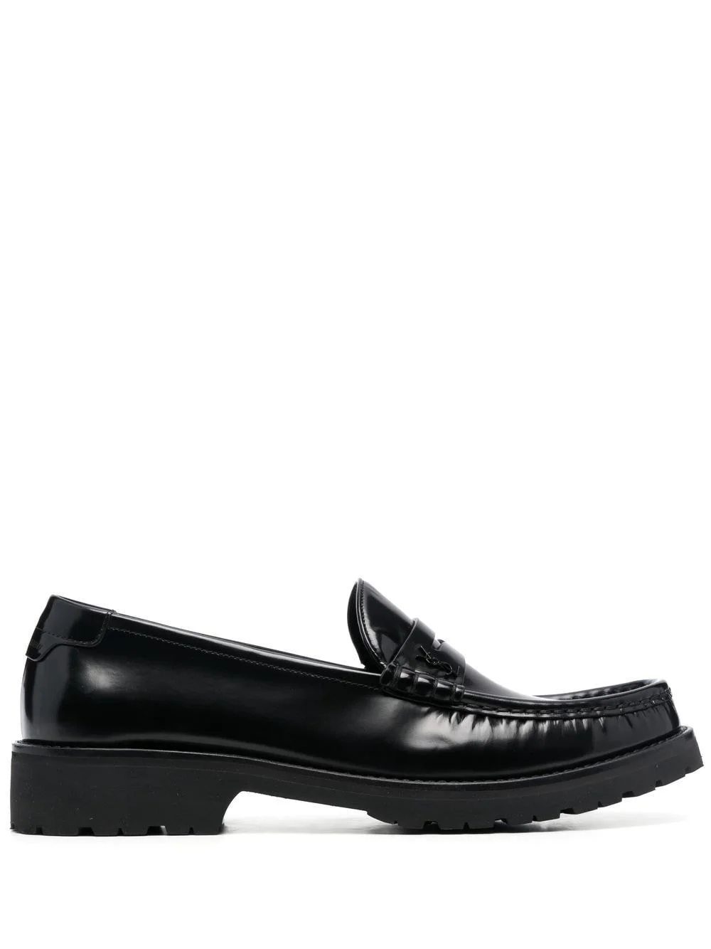 Le Loafer high-shine finish flat shoes - 1
