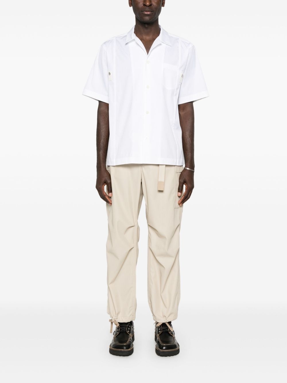 panelled shirt - 2
