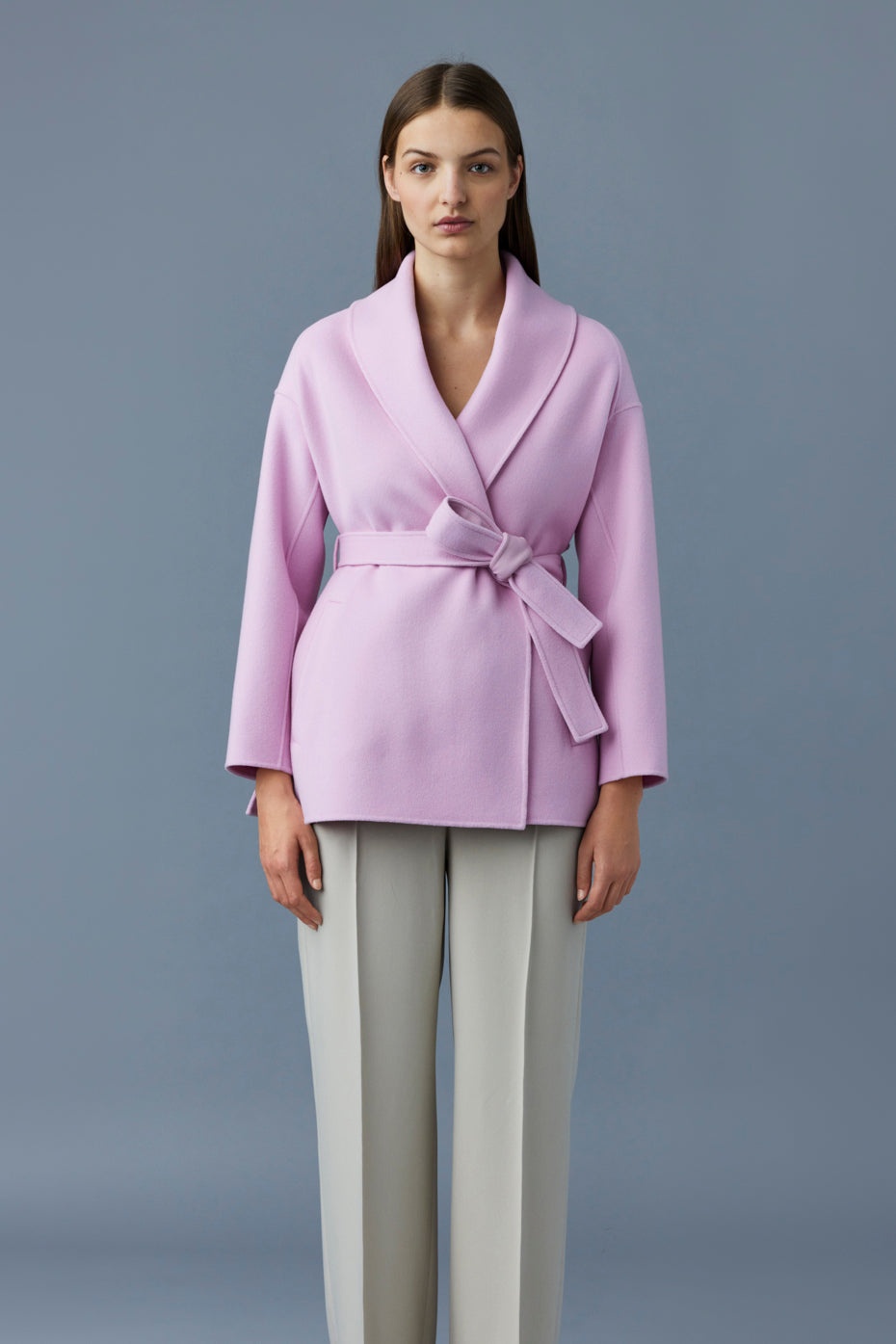 TYRA Double-Face wool robe jacket - 2