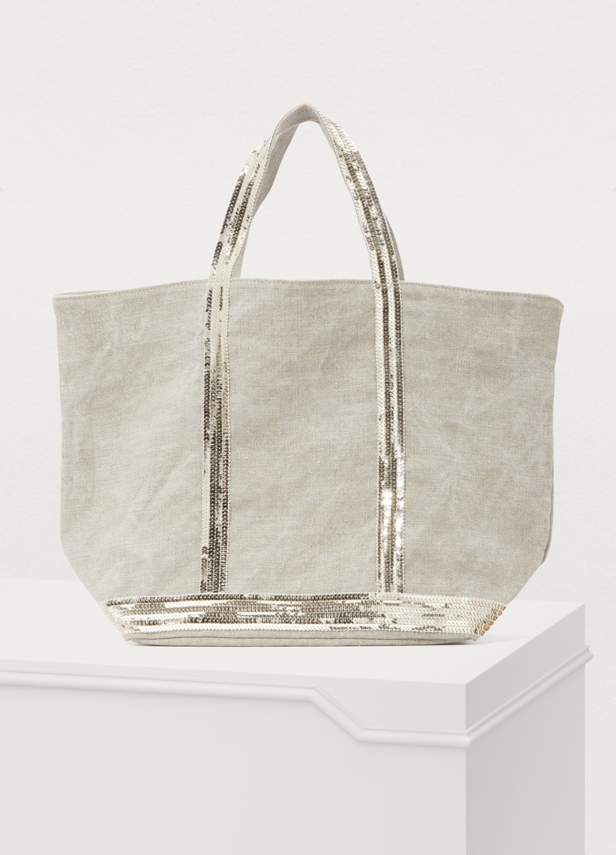 M linen tote bag - 8