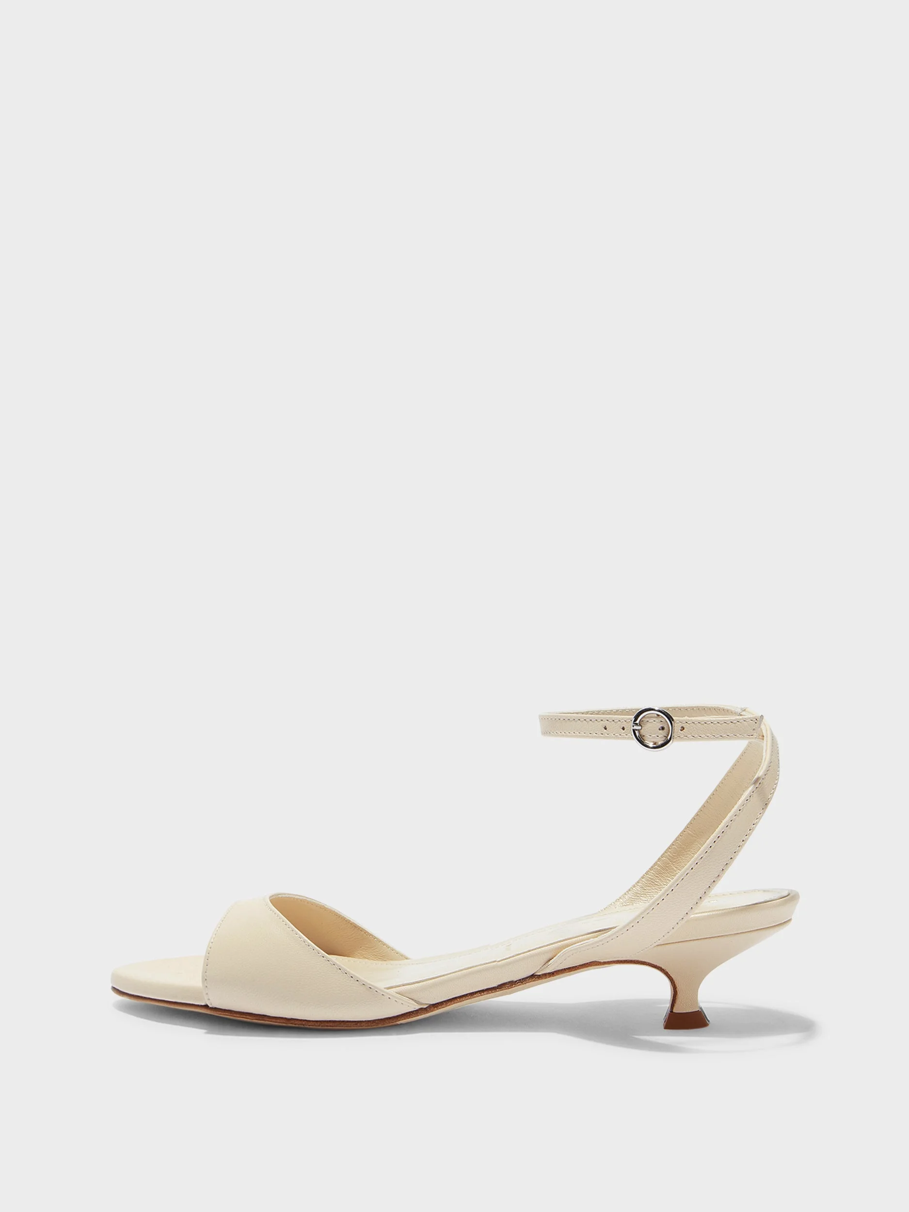 Zelia Kitten-Heel Sandals - 1