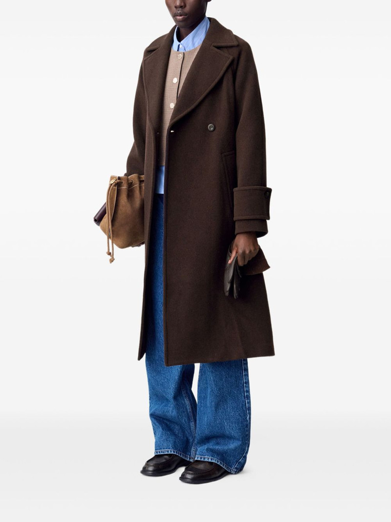 belted double-breasted coat 3