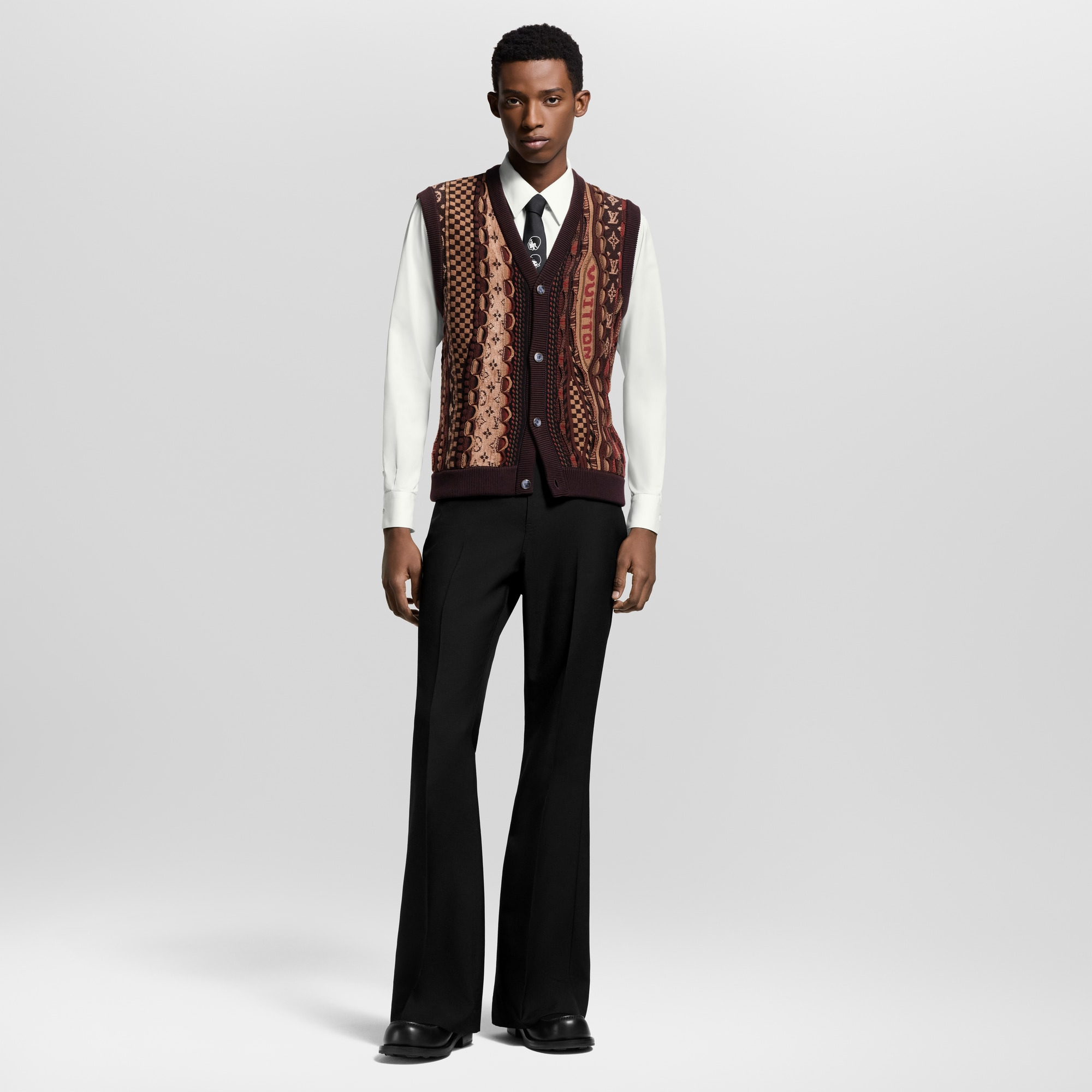 Cardigan Vest - 3