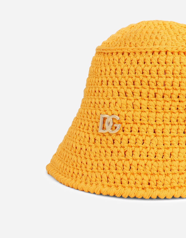 Crochet hat with DG logo - 3