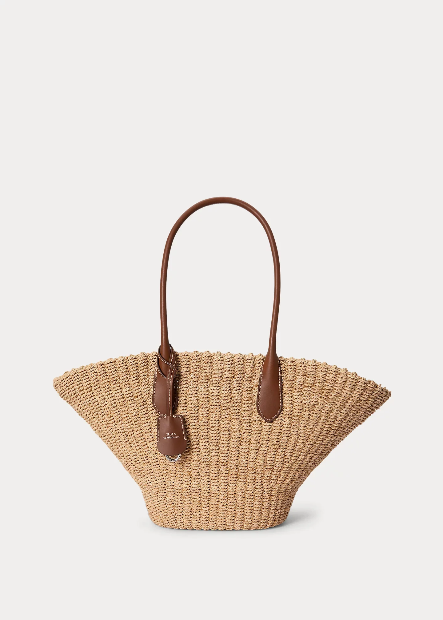 Bellport Raffia Basket Tote - 1