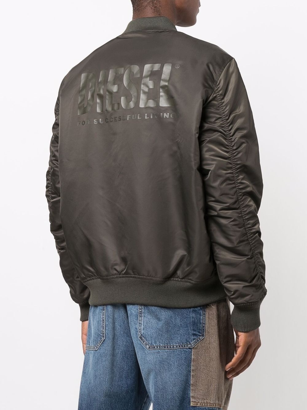 reversible padded bomber jacket - 4