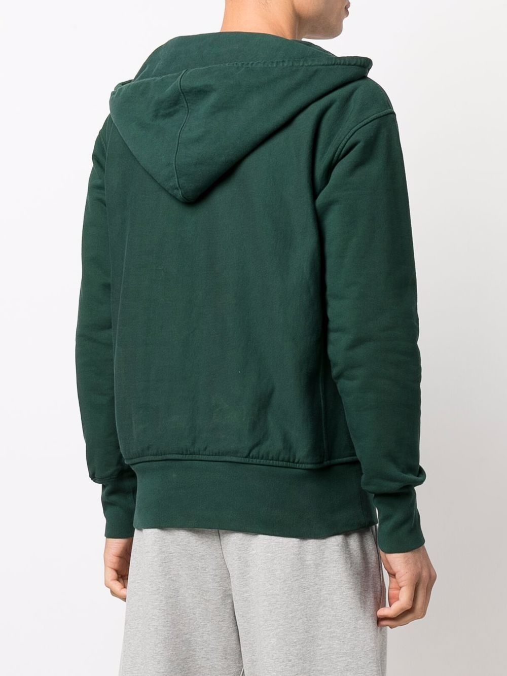 long-sleeve drawstring hoodie - 4