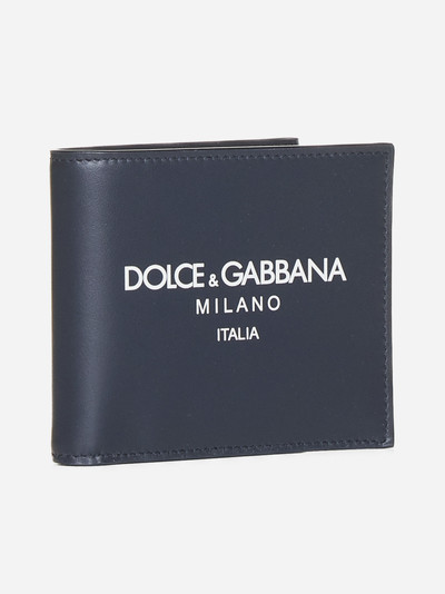 Dolce & Gabbana Logo leather bifold wallet outlook