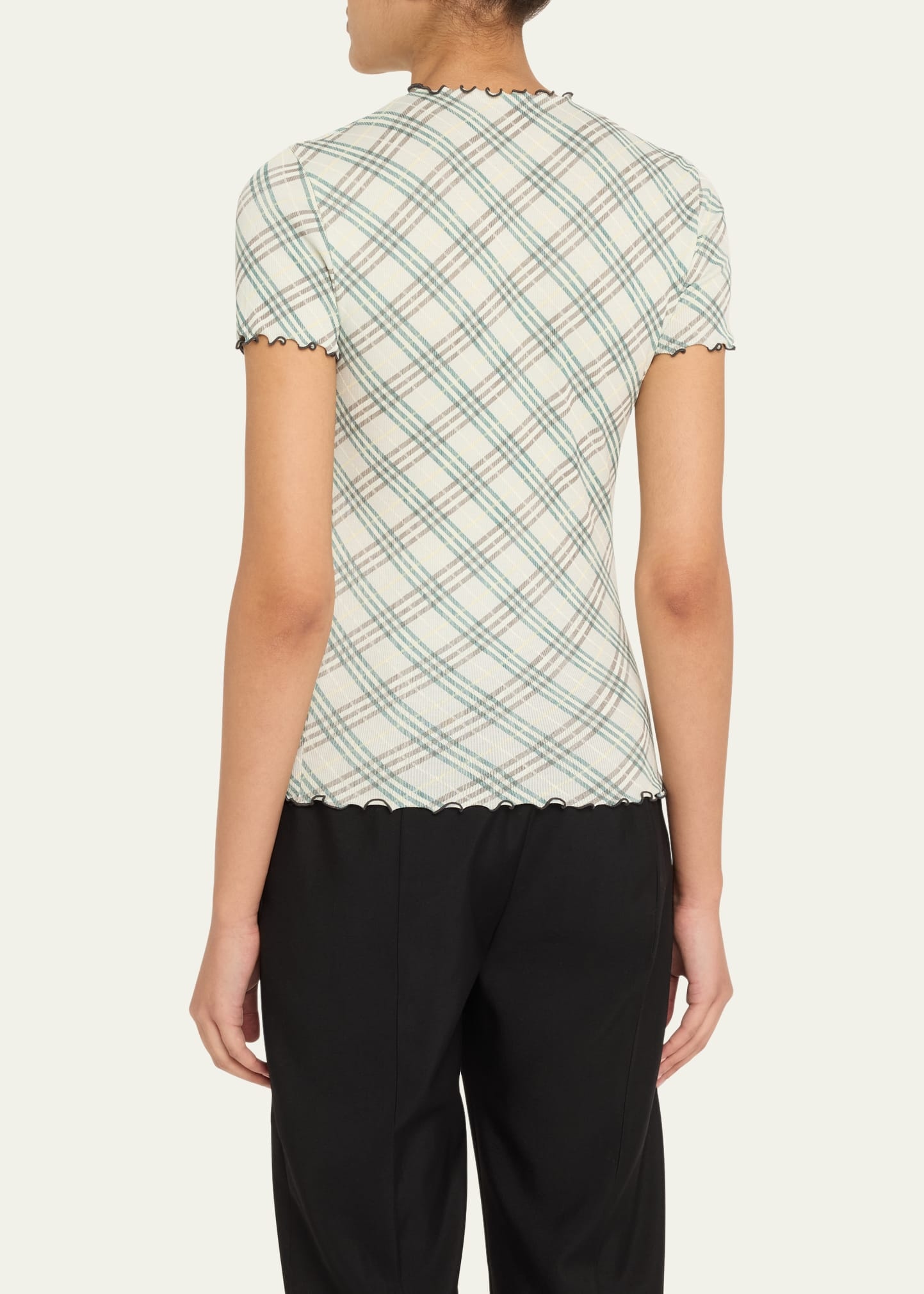 Check Jersey T-Shirt - 3