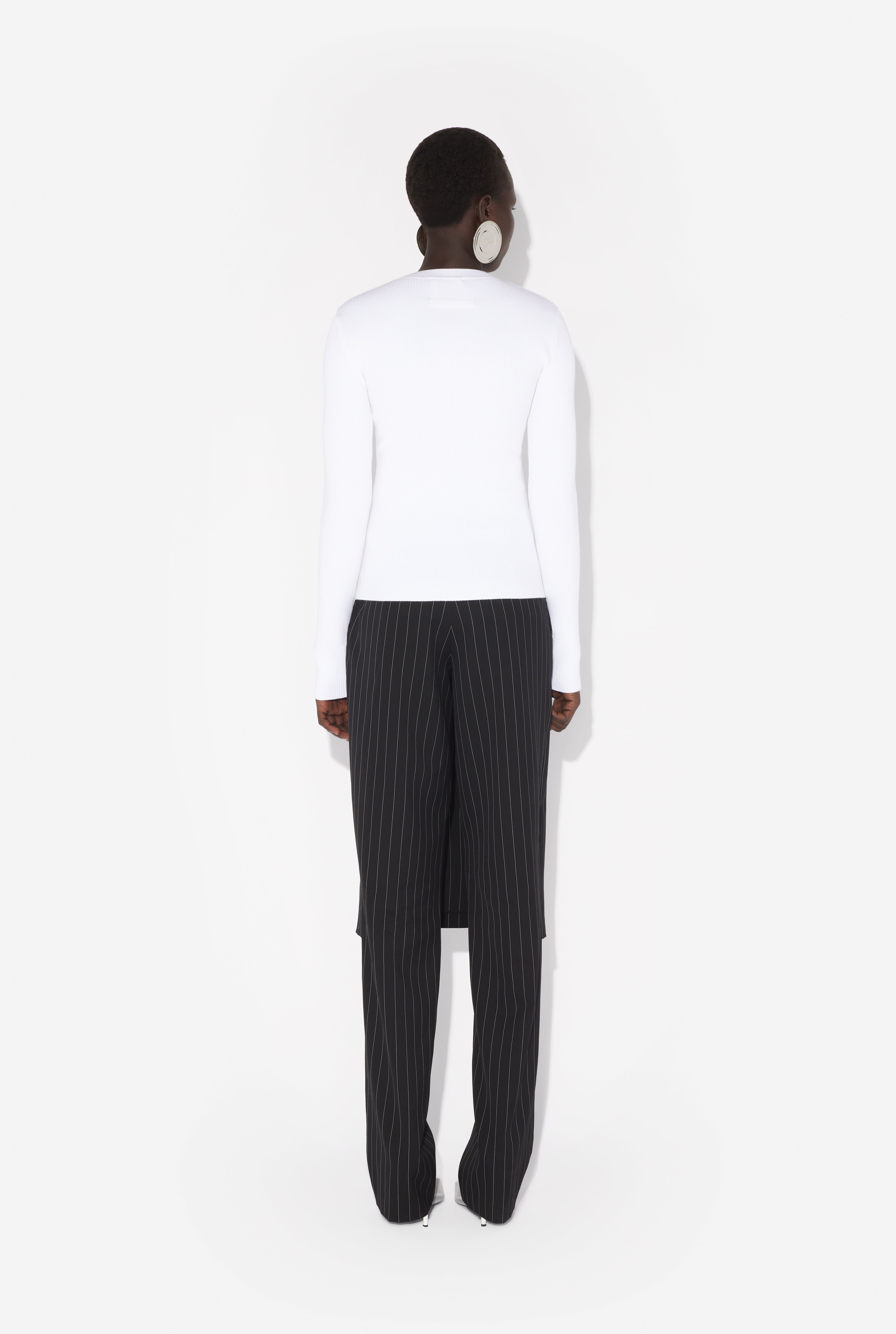 THE WHITE TOP WITH CHEVRONS - 2