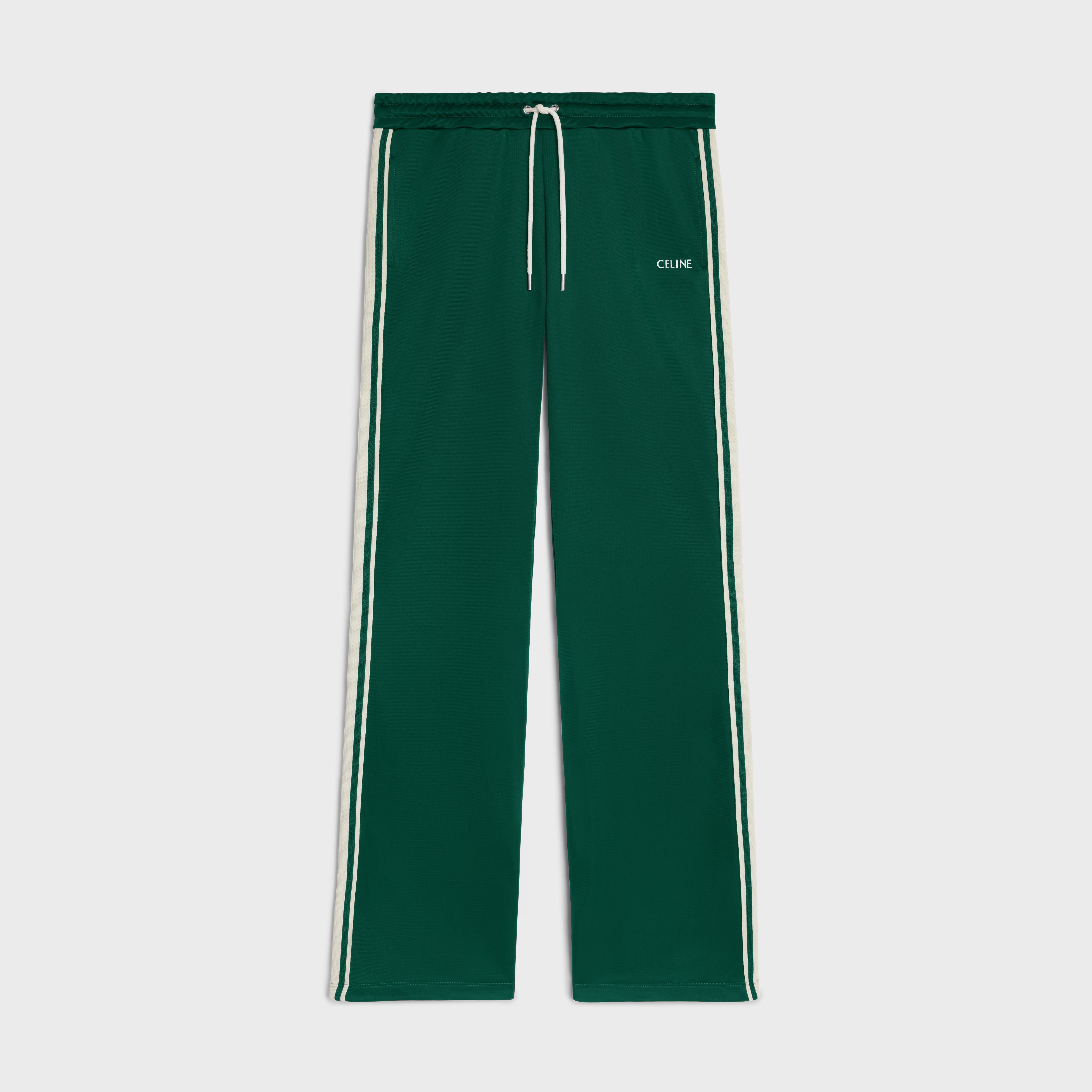 tracksuit pants in double face jersey - 1