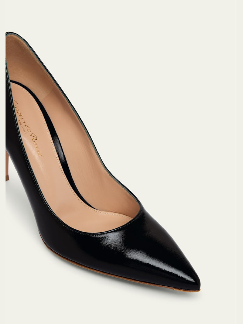 Nuit Leather Stiletto Pumps 3