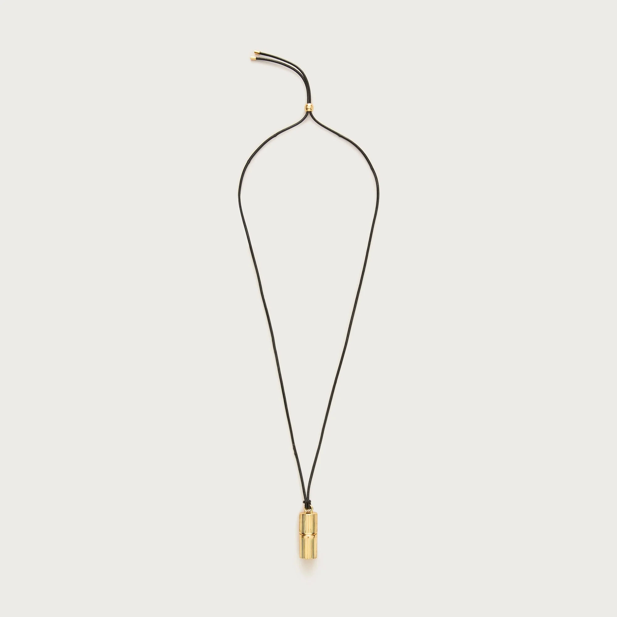 Lipstick case pendant necklace - 1