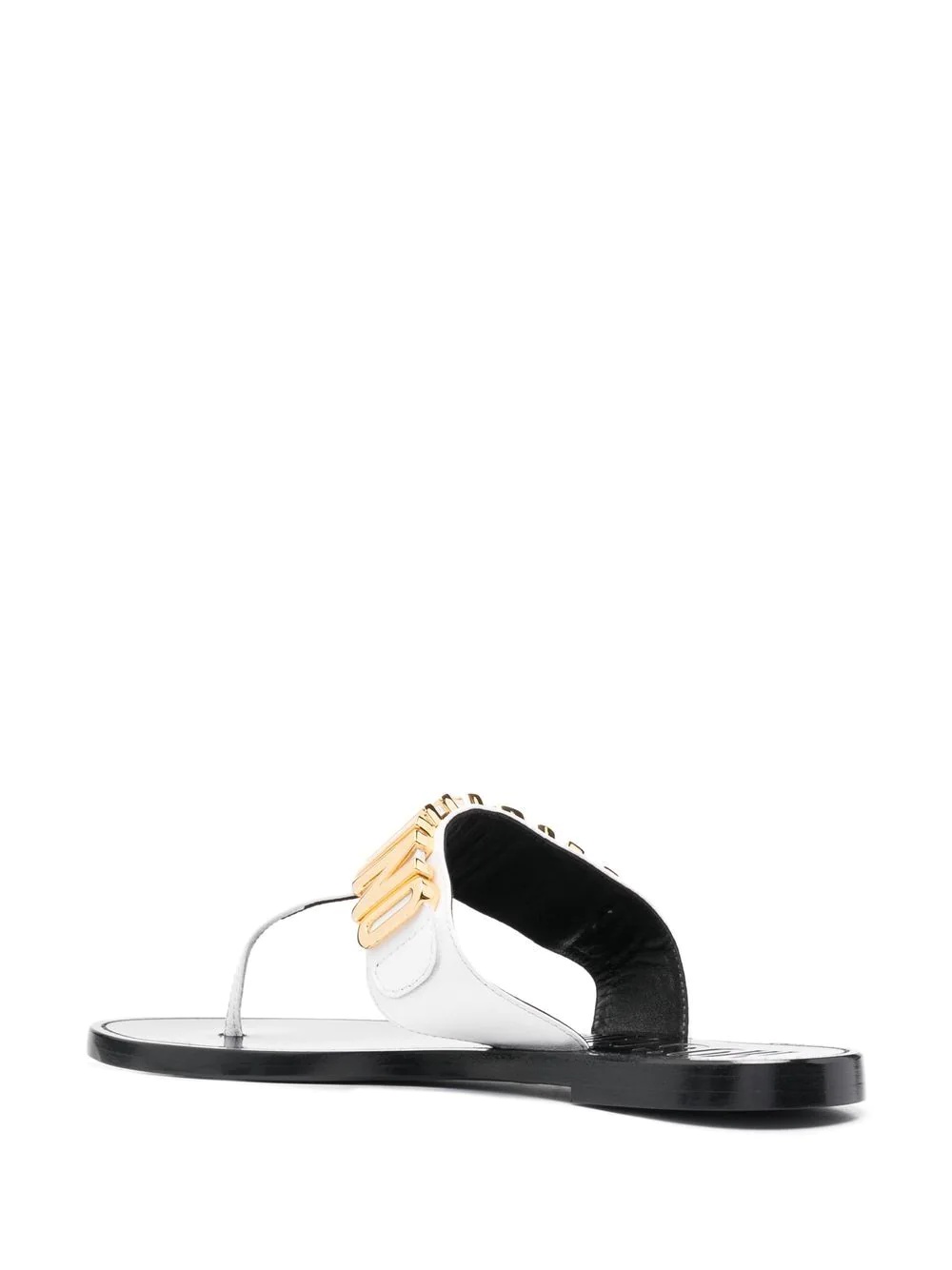 logo-lettering flip-flops - 3