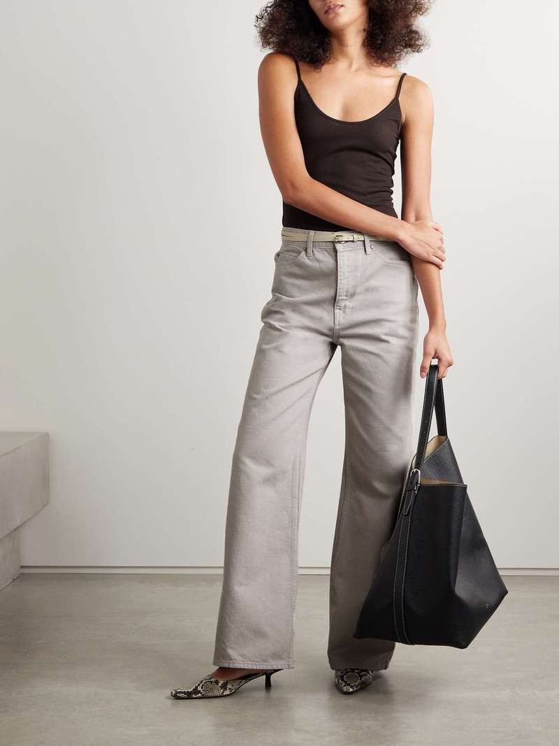 ULLA JOHNSON The Willow high-rise wide-leg jeans outlook