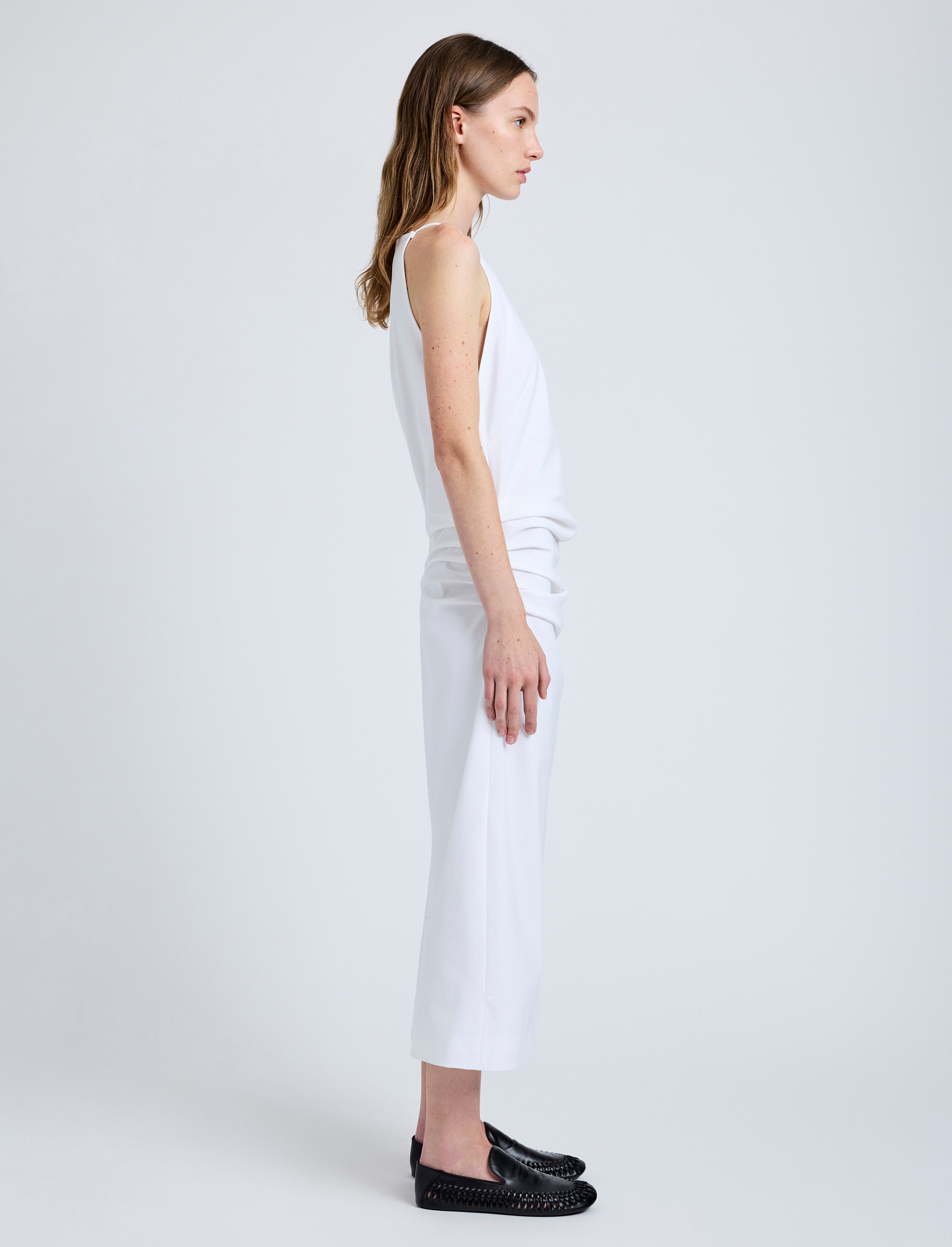 Priya Dress in Bi-Stretch Cotton Nylon - 3