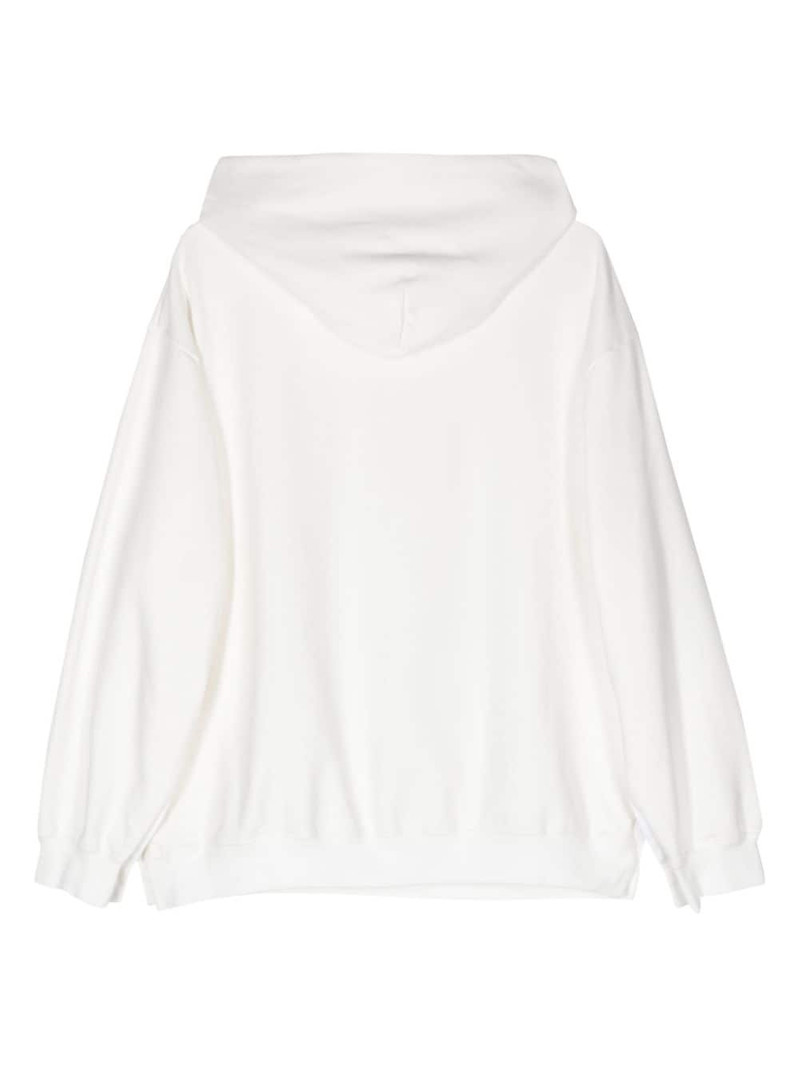 Marni Collage Flowers cotton hoodie outlook