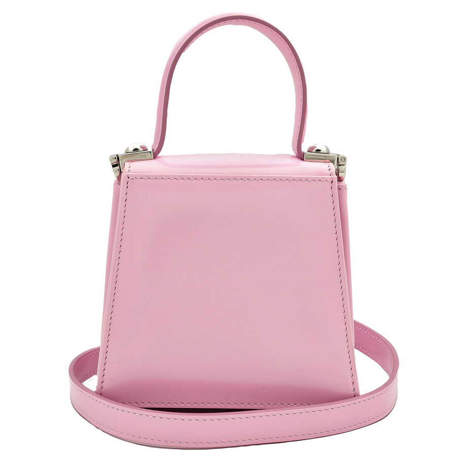Ferragamo Ladies Pink Micro Iconic Top Handle Bag - 5