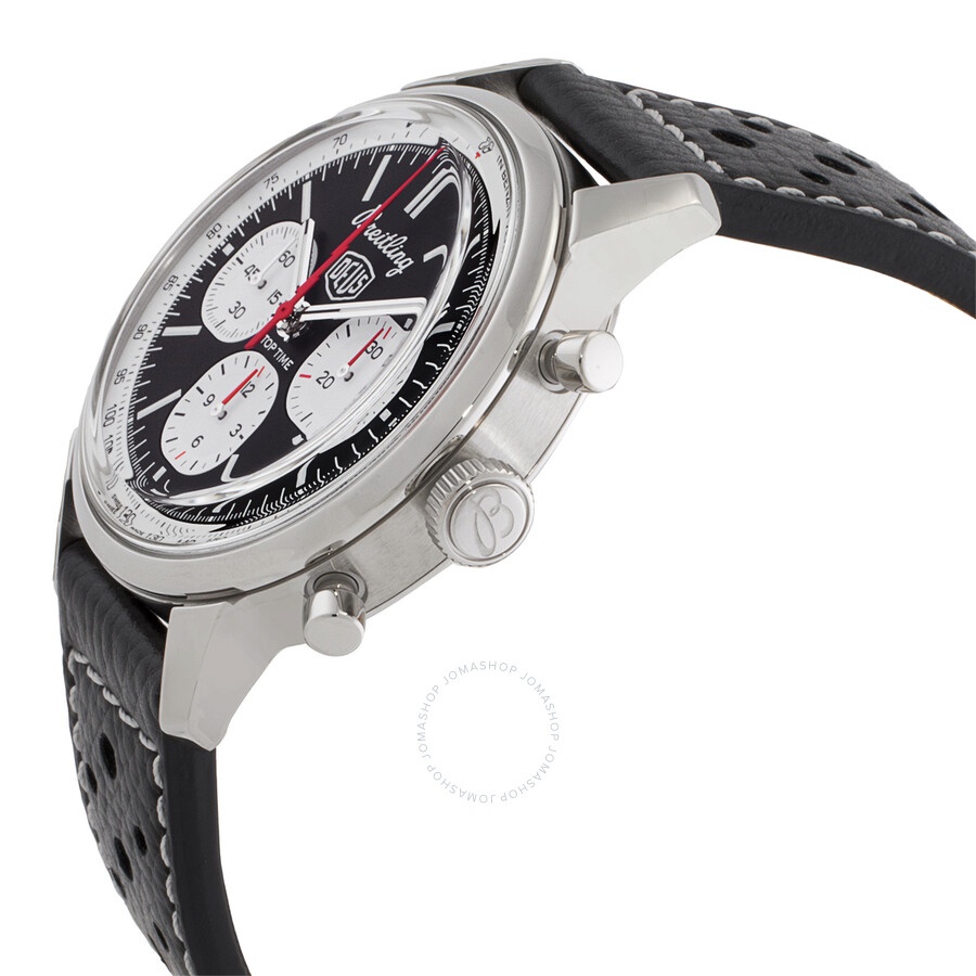 Breitling Top Time B01 Deus Chronograph Automatic Chronometer Black Dial Men's Watch AB01765A1B1X1 - 2
