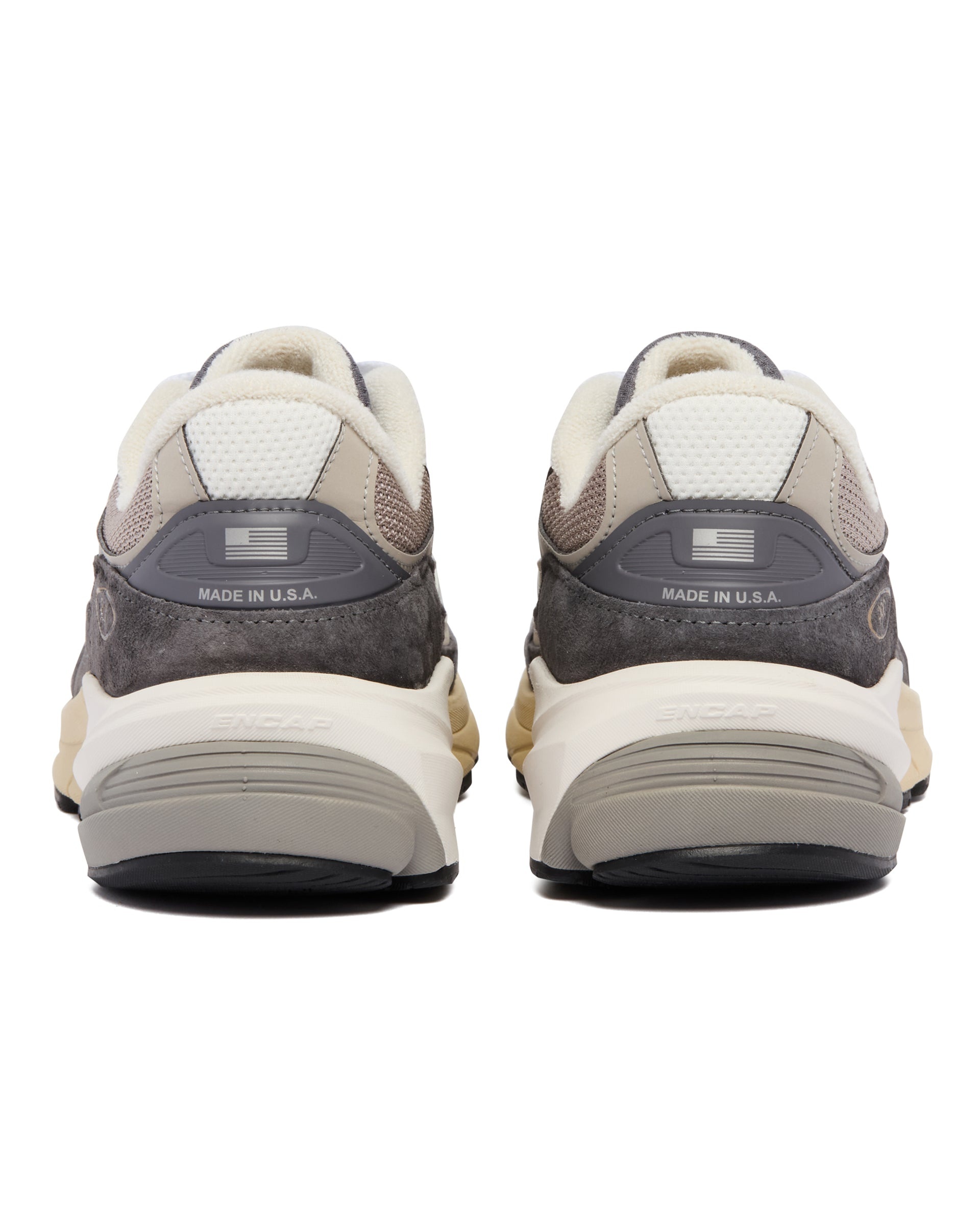 Gray Made in USA 990v6 Sneakers - 6