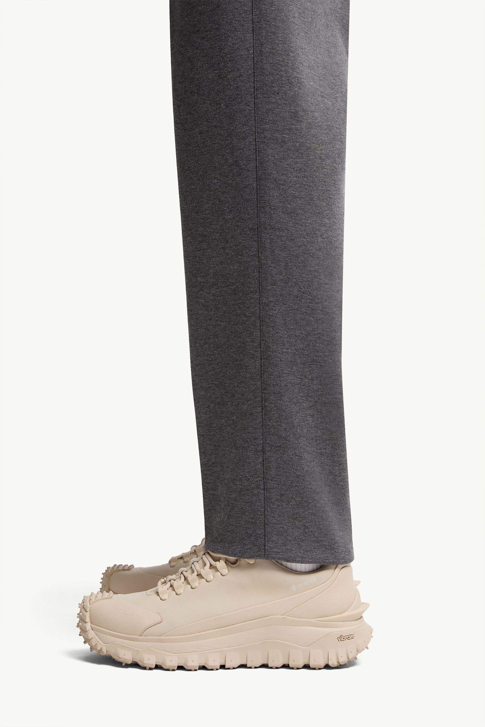 Cotton Blend Tailored Pants - 4