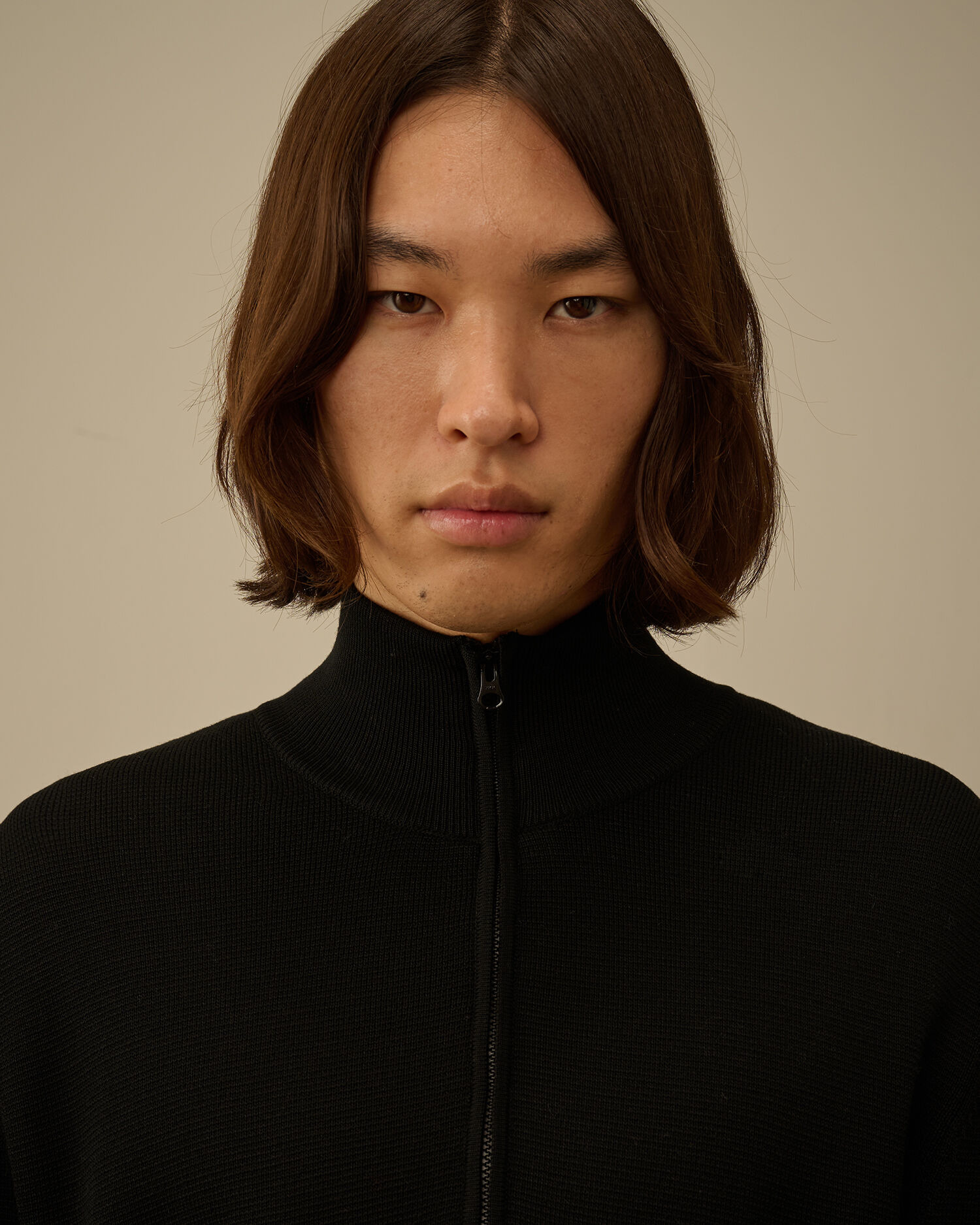 Re-Wool Half Zip Lens Sweater - 6