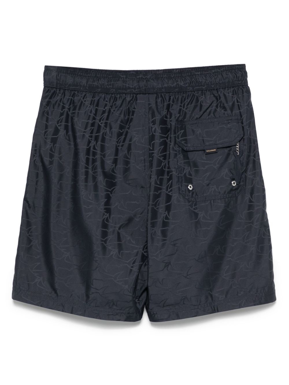 shark-motif swim shorts - 2