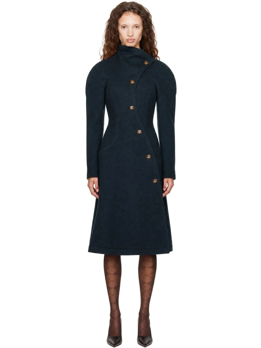 Navy Breeze Coat - 1