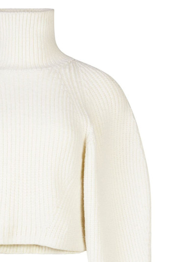 NINA RICCI high-neck ribbed-knit jumper outlook